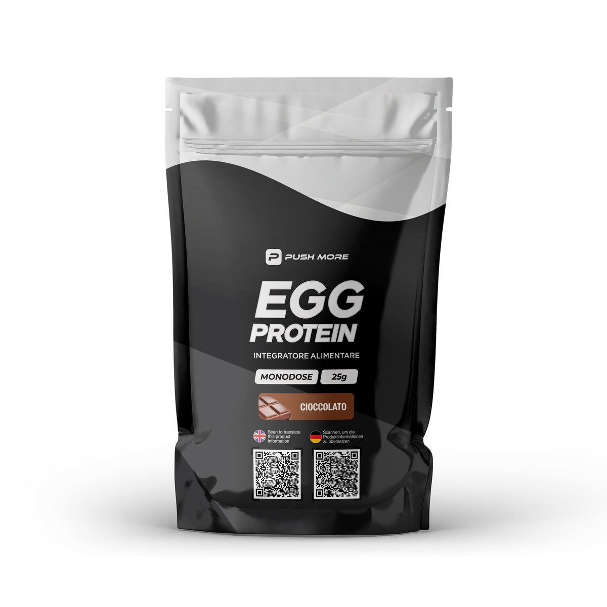 CAMPIONCINO 25G EGG PROTEIN - Proteine in polvere da albume d'uovo