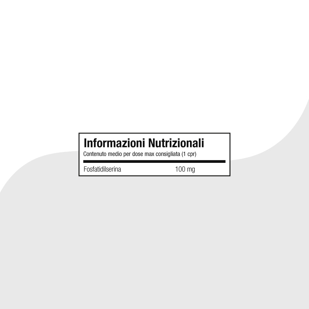 FOSFATIDILSERINA - Integratore per stress e stanchezza