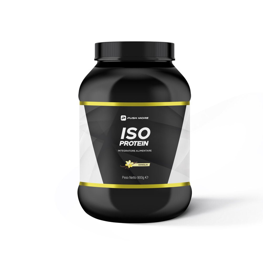 ISO PROTEIN - Proteine isolate Push More Vaniglia 900g - Push More Proteine del latte Push More