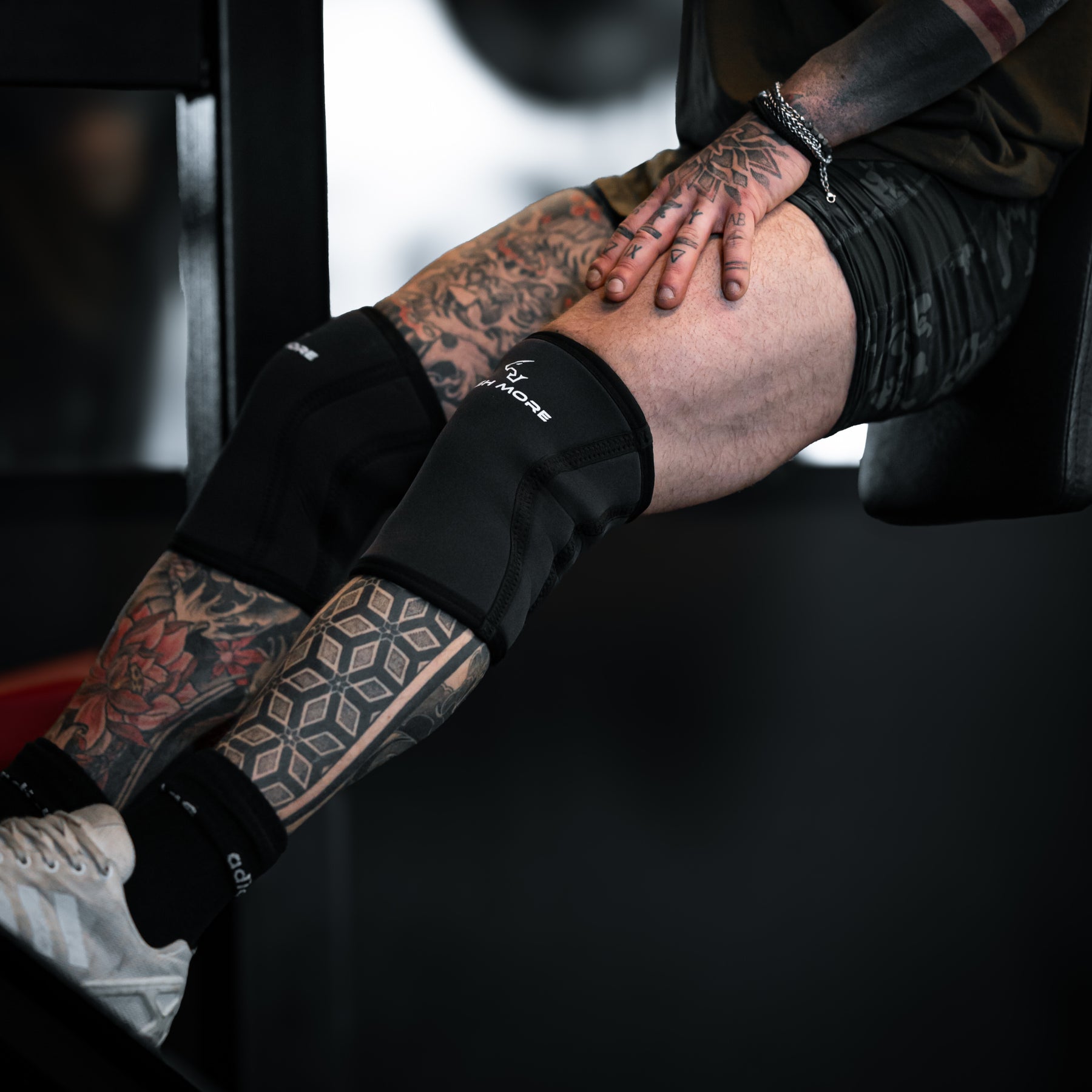 POWERKNEE - Ginocchiera Sportiva per Squat, CrossFit e Palestra