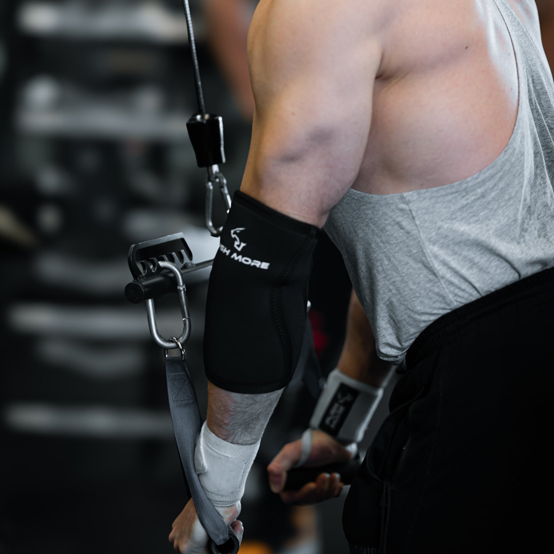 FLEXGUARD - Gomitiera Sportiva per Palestra, CrossFit e Sollevamento Pesi