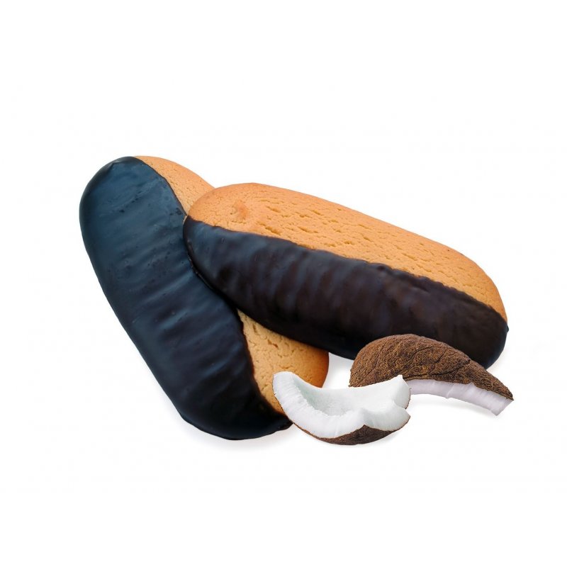 SavordOk Glassato al Cacao savoiardo gusto cocco - Snack Proteico Senza Zuccheri Aggiunti Feelingok