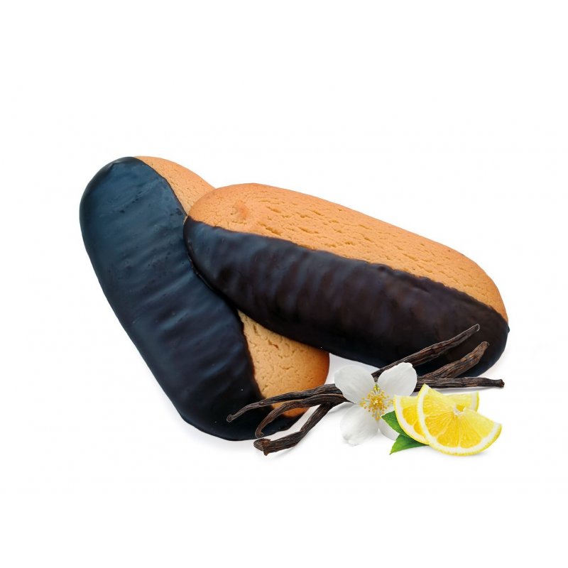 SavordOk Glassato al Cacao savoiardo gusto vaniglia limone - Snack Proteico Senza Zuccheri Aggiunti Feelingok