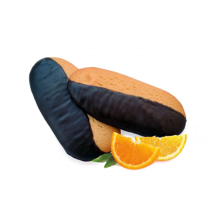 SavordOk Glassato al Cacao savoiardo gusto arancia - Snack Proteico Senza Zuccheri Aggiunti Feelingok