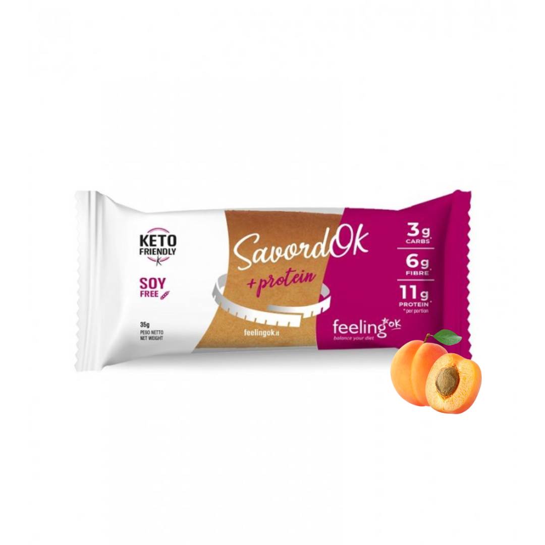 SavordOk gusto albicocca - Snack Proteico Low carb Feelingok