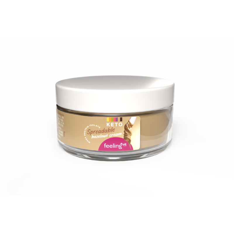 CREMA SPALMABILE ALLA NOCCIOLA +PROTEIN - Crema Proteica Low Carb