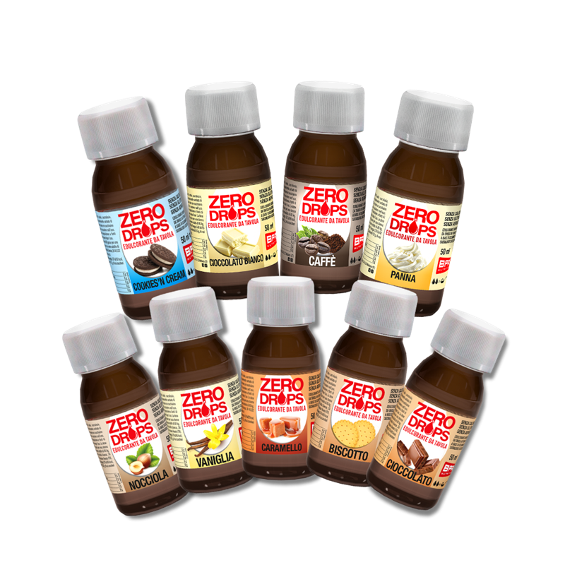 ZERO DROPS - Dolcificante 0 kcal in vari gusti | BPR NUTRITION ZERO DROPS - Dolcificante 0 kcal in vari gusti | BPR NUTRITION