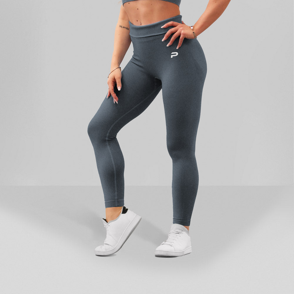 LEGGINGS AZURA GREY - Leggings femminili per lo sport