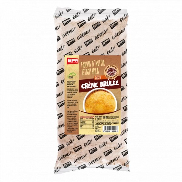 Foto di FIOCCHI D'AVENA AROMATIZZATI 15 Gusti diversi a scelta 1 Kg Mela-Cannella - Push More Fiocchi d' avena aromatizzata Bpr Nutrition