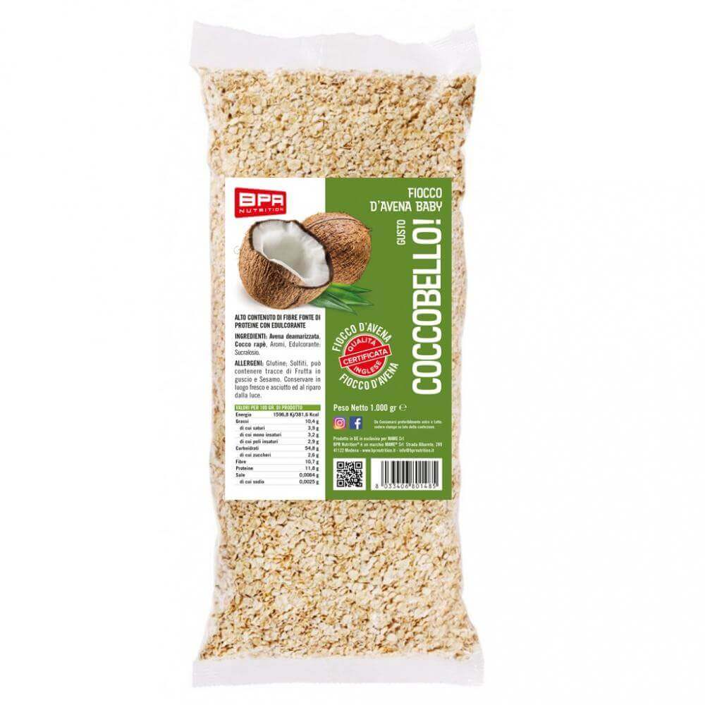 Foto di FIOCCHI D'AVENA AROMATIZZATI 15 Gusti 1 Kg CoccoBello! - PushMore Fiocchi d' avena aromatizzata Bpr Nutrition