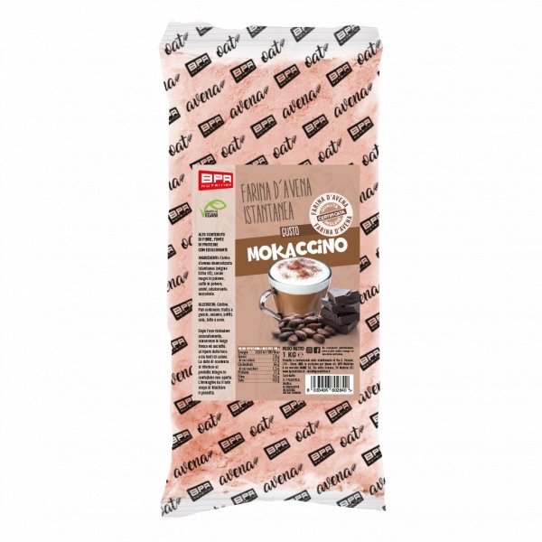 Foto di FIOCCHI D'AVENA AROMATIZZATI 15 Gusti diversi a scelta 1 Kg Mela-Cannella - Push More Fiocchi d' avena aromatizzata Bpr Nutrition