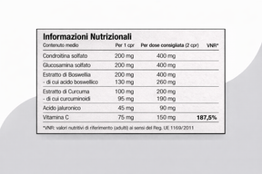 CARTILAGE - Integratore per le articolazioni