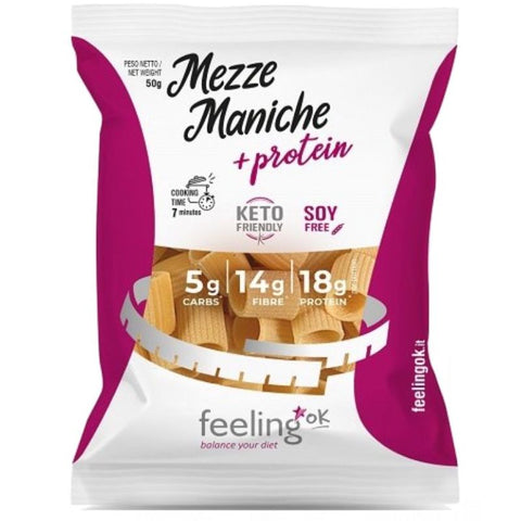 MEZZE MANICHE 50g +PROTEIN - Pasta proteica low carb
