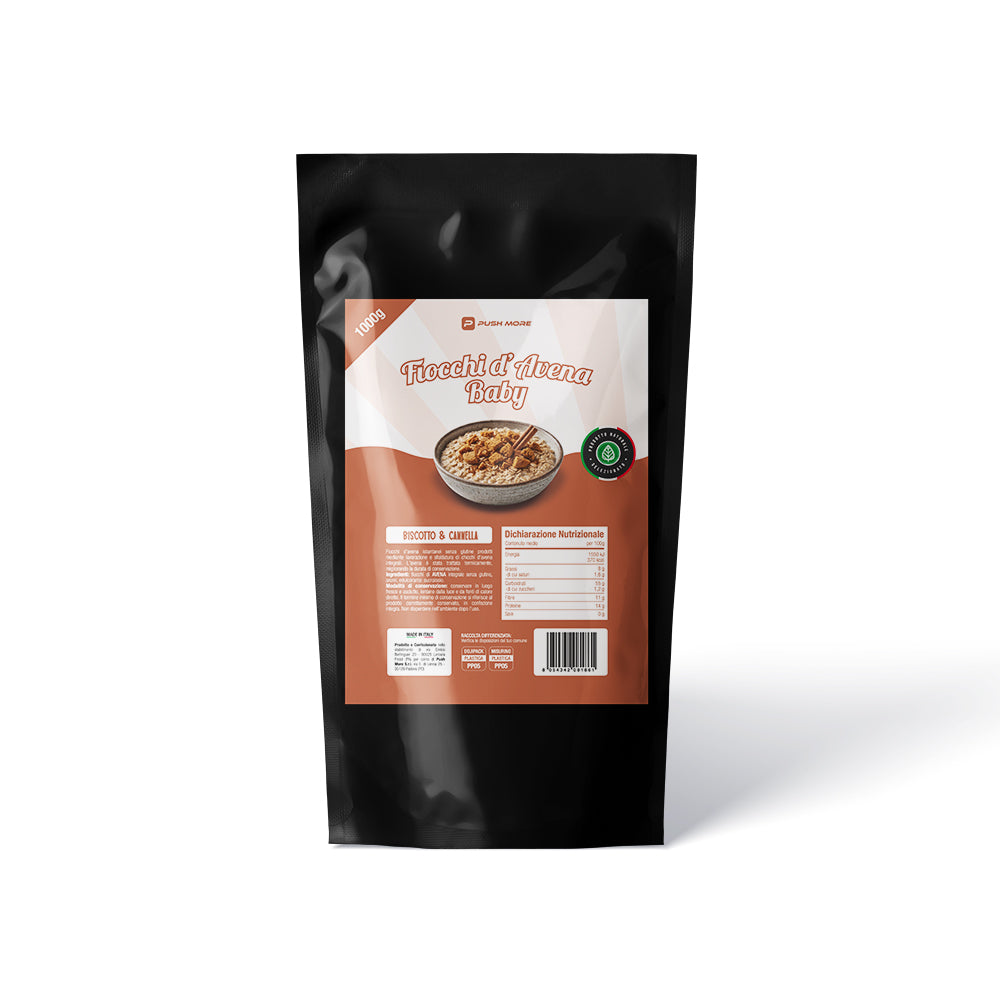 FIOCCHI D’AVENA BABY ISTANTANEI 1kg - Aromatizzati in vari gusti