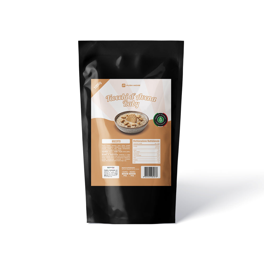 FIOCCHI D’AVENA BABY ISTANTANEI 1kg - Aromatizzati in vari gusti
