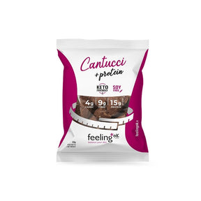 Cantucci +protein start - 
cantucci proteici Low carb Feelingok gusto cacao