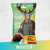 Carne secca di cervo 25g carneseccaitalia.it carne essiccata chips italiane
