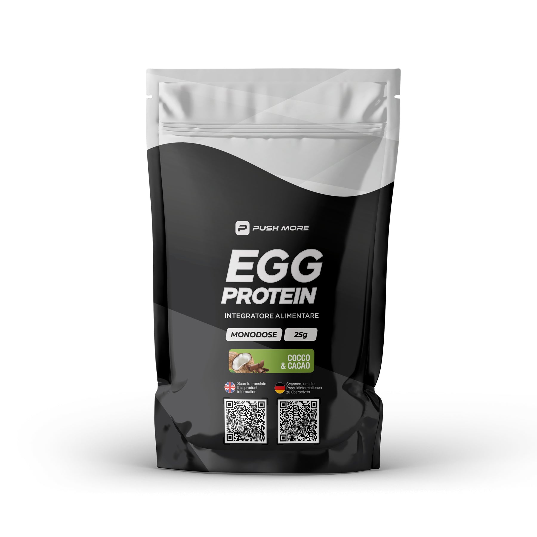 CAMPIONCINO 25G EGG PROTEIN - Proteine in polvere da albume d'uovo