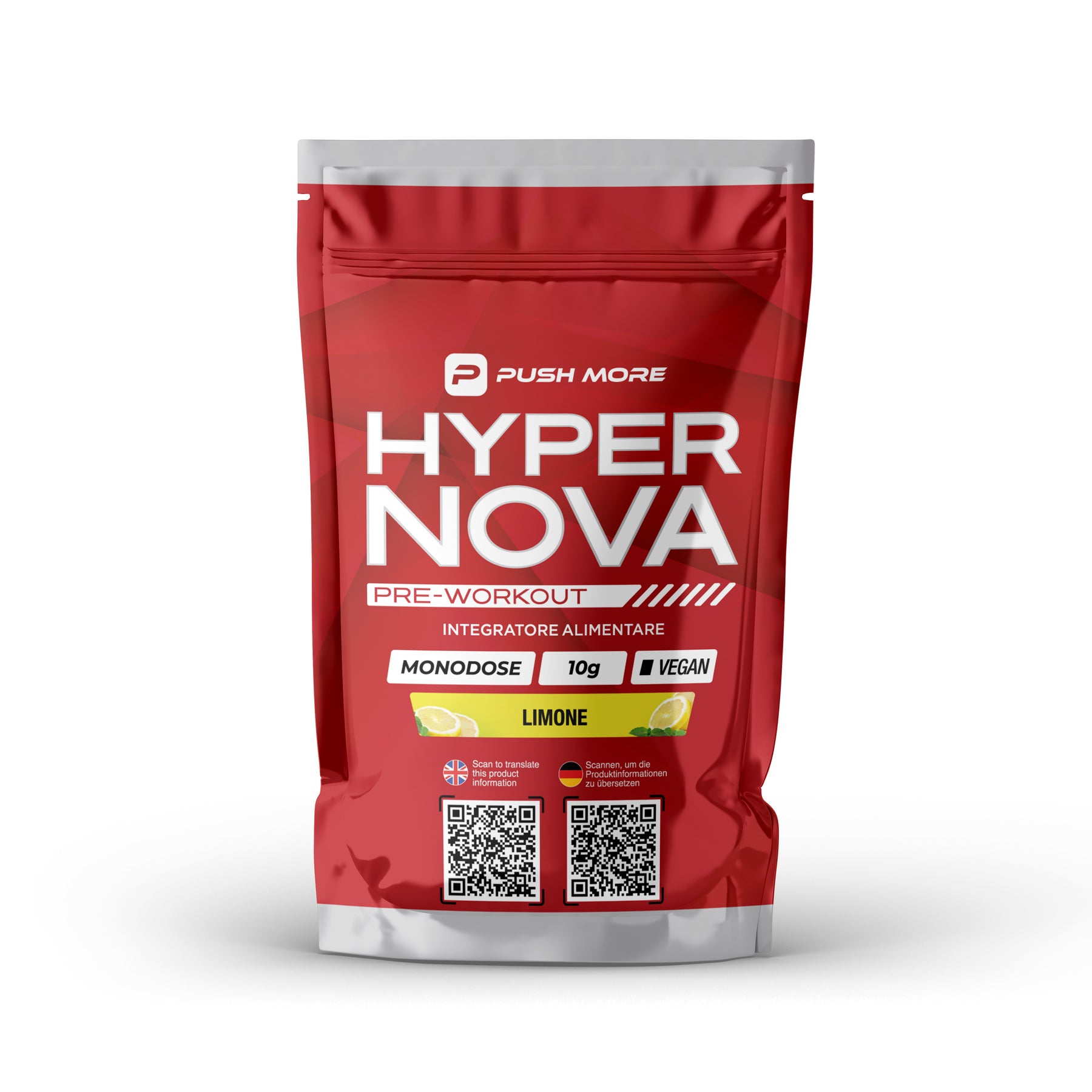 CAMPIONCINO 10G HYPER NOVA - Preworkout con caffeina