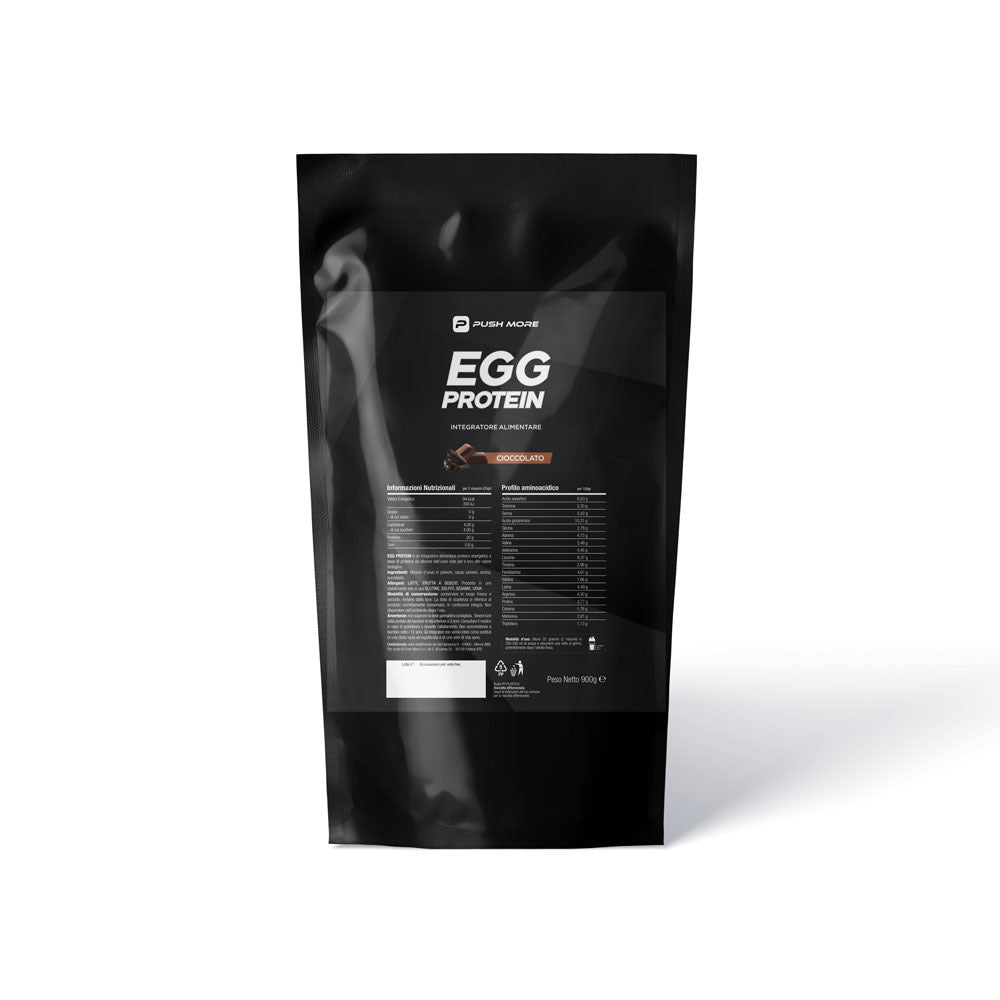 EGG PROTEIN - Proteine da albume d'uovo Push More
