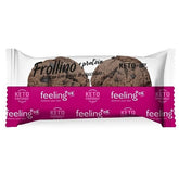 FROLLINI AL CACAO CON GOCCE DI CIOCCOLATO 50g +PROTEIN - Biscotti proteici low carb