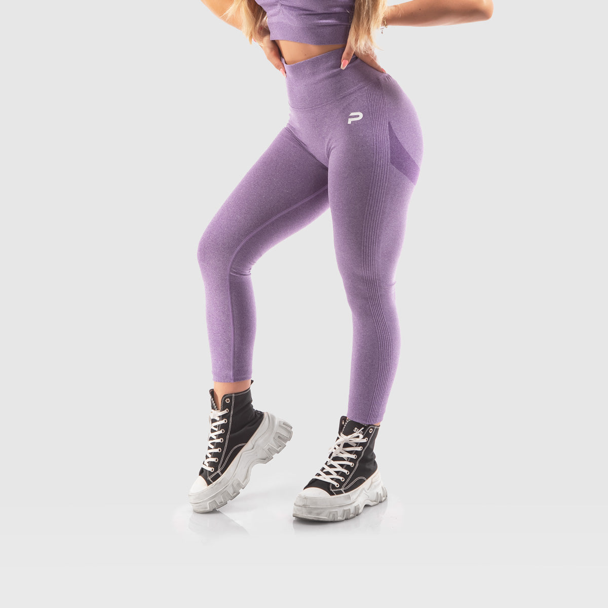 Leggings Donna Pond Con Axolotl - Vita Alta Modellante Con Tasche - Yoga E Fitness - S-2XL