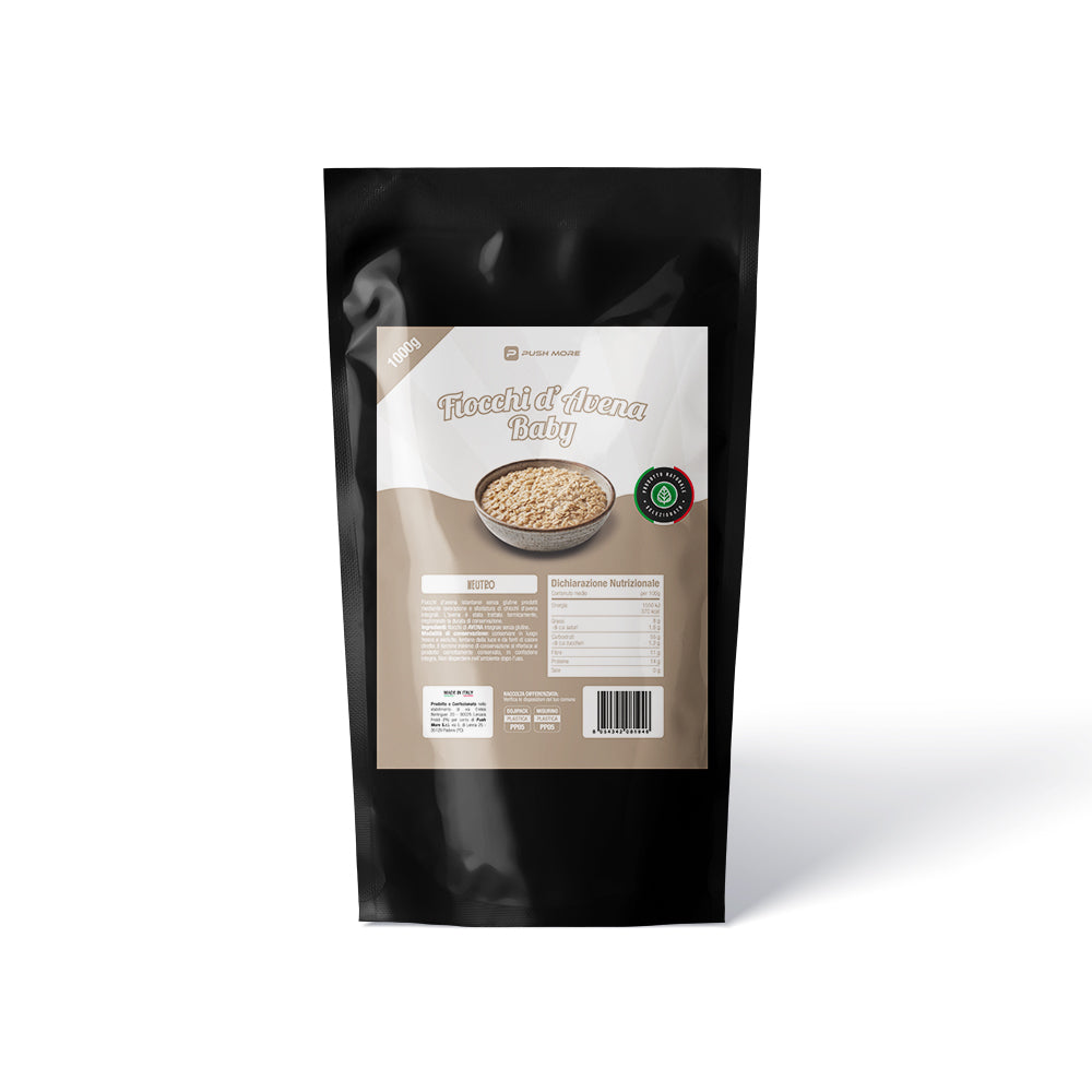 FIOCCHI D’AVENA BABY ISTANTANEI 1kg - Aromatizzati in vari gusti