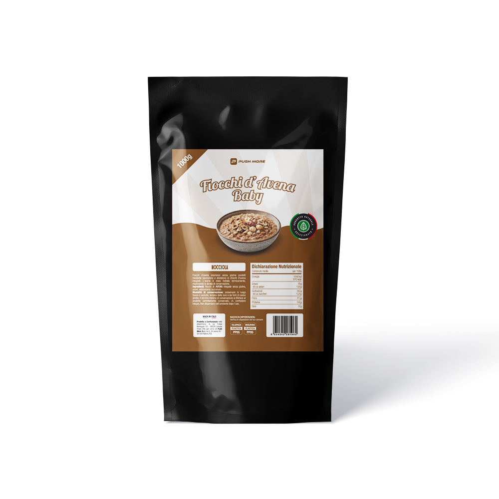 FIOCCHI D’AVENA BABY ISTANTANEI 1kg - Aromatizzati in vari gusti