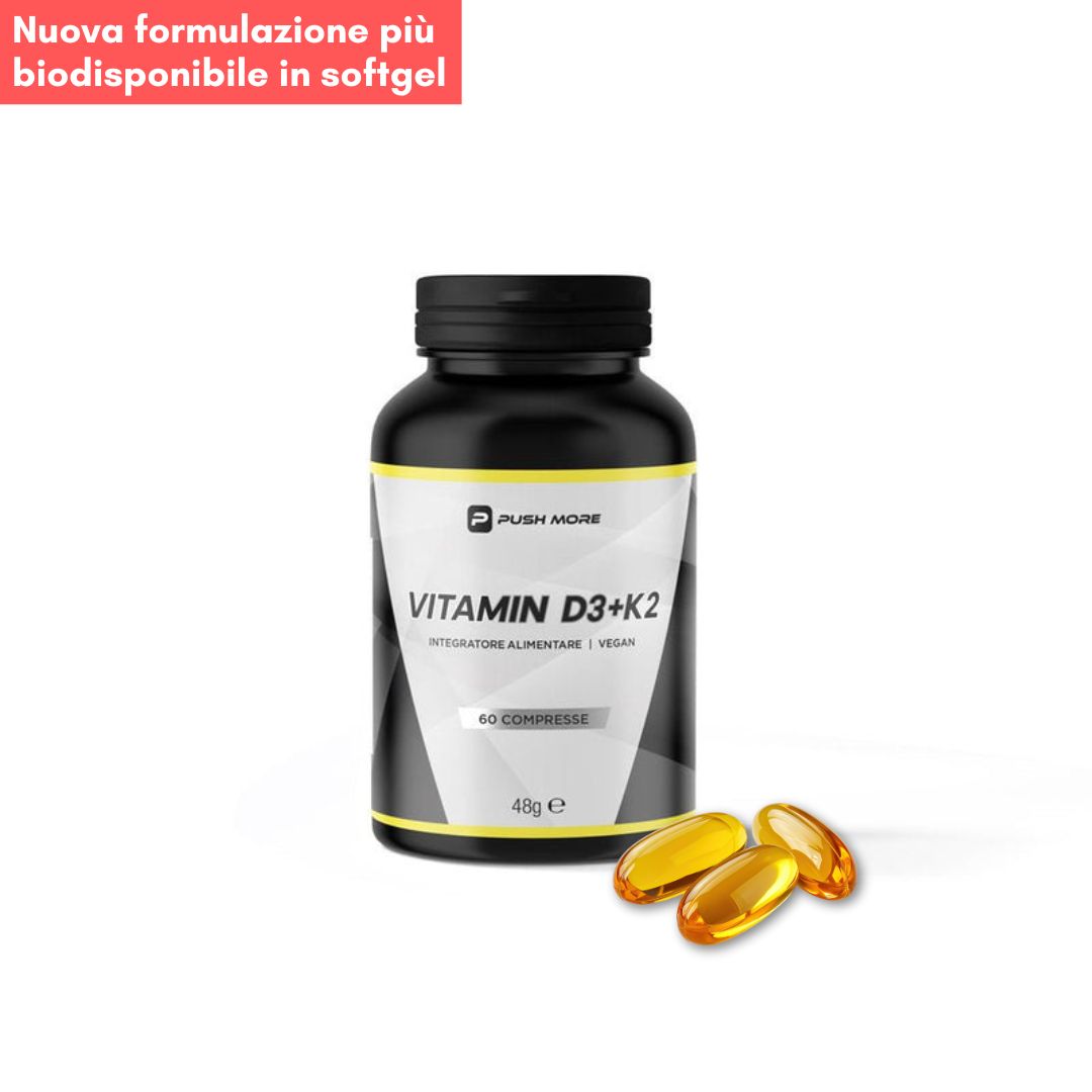VITAMIN D3+K2 - Vitamina D3 e K2