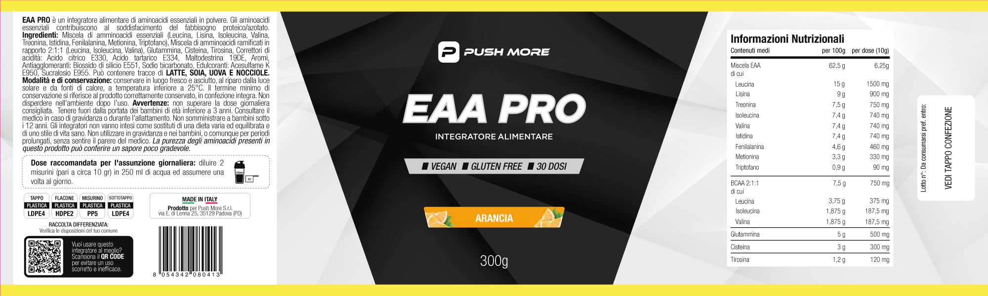 EAA PRO Powder - Essential amino acids