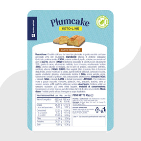 PLUMCAKE NOCCIOLA BASE CIOCCOLATO - Low Carb, Proteico e Senza Glutine