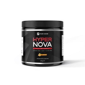 HYPER NOVA FOCUS - Preworkout senza caffeina 200 g Arancia - Push More Pre - workout Push More