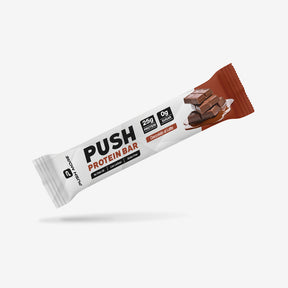 Push Protein Bar barretta proteica low carb 25 grammi di proteine PUSH MORE barretta singola 55 grammi gusto cioccolato al latte