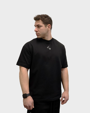 PM OVERSIZE TEE - Maglia a larga vestibilità