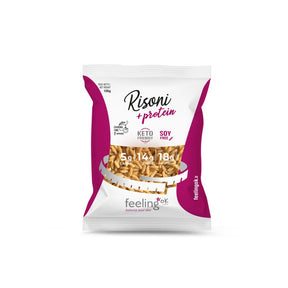 Risoni +Protein 100g - Alternativa Proteica a Basso Contenuto di Carboidrati Feelingok al riso