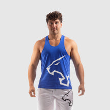 CANOTTA PUSH MORE BACK - Canottiera maschile da palestra (Vari colori)