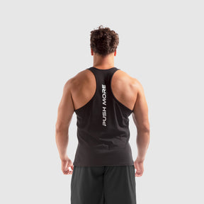 CANOTTA PUSH MORE BACK - Canottiera maschile da palestra (Vari colori)