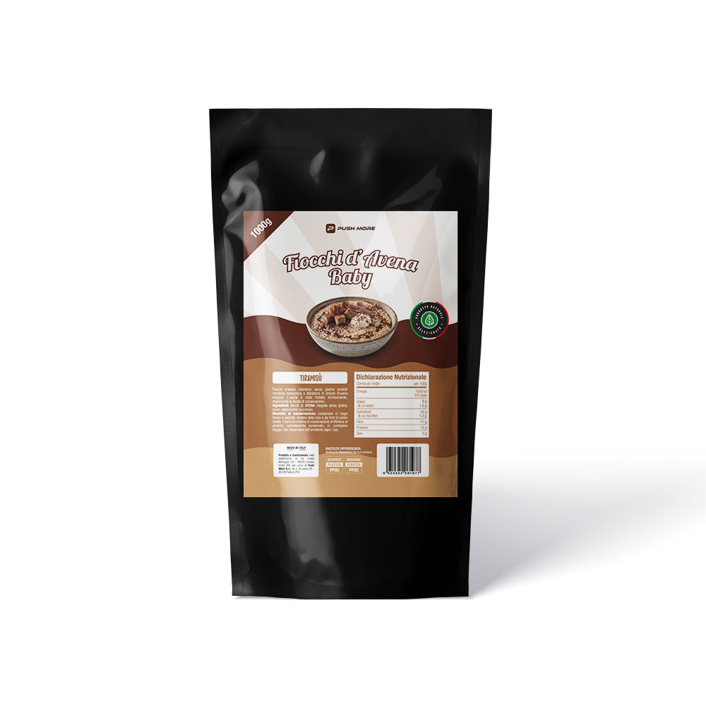 FIOCCHI D’AVENA BABY ISTANTANEI 1kg - Aromatizzati in vari gusti