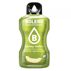 Bolero Drinks - Insaporitore acqua (36 gusti) 1 bustina (9g) Honey melon (Melone dolce) - Push More Bolero