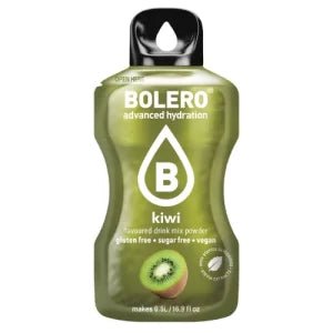 Bolero Drinks - Insaporitore acqua (36 gusti) 1 bustina (9g) Kiwi - Push More Bolero