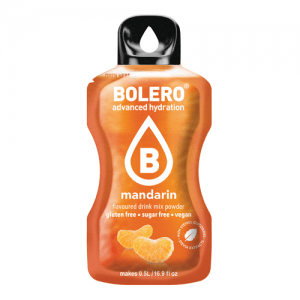 Bolero Drinks - Insaporitore acqua (36 gusti) 1 bustina (9g) Mandarin (Mandarino) - Push More Bolero