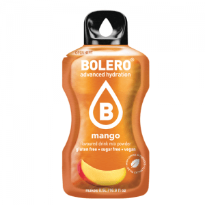 Bolero Drinks - Insaporitore acqua (36 gusti) 1 bustina (9g) Mango - Push More Bolero