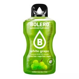 Bolero Drinks - Insaporitore acqua (36 gusti) 1 bustina (9g) White grape (Uva bianca) - Push More Bolero