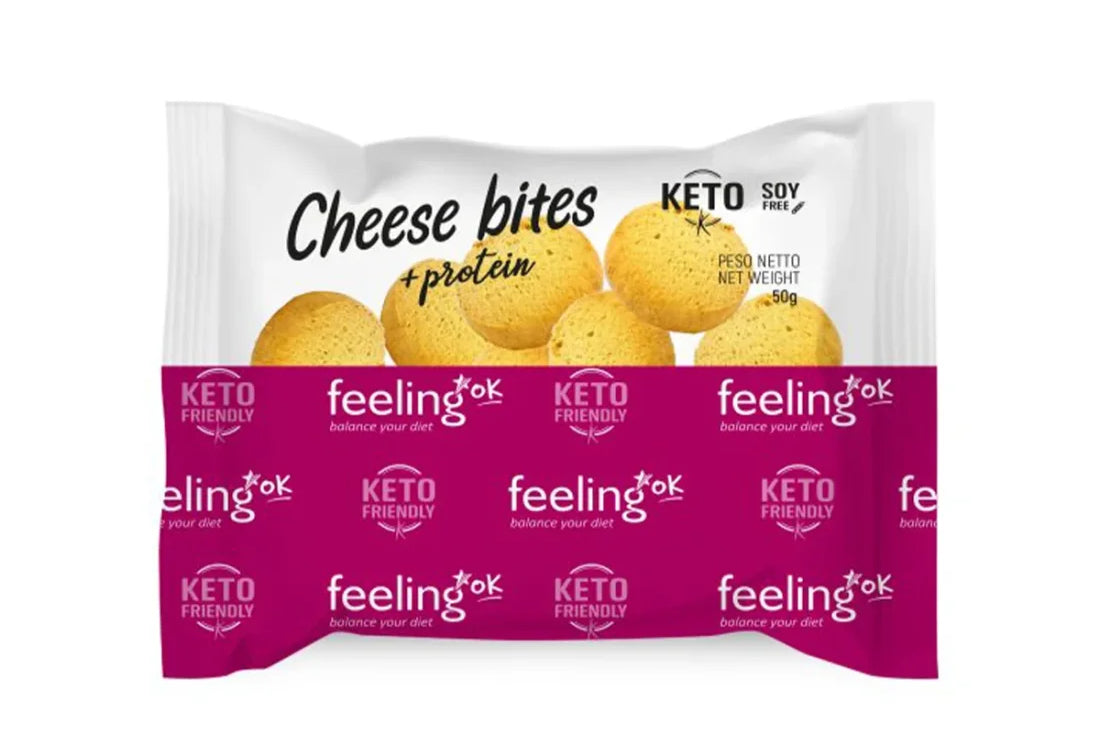 CHEESE BITES +PROTEIN 50g - Snack salato proteico al formaggio