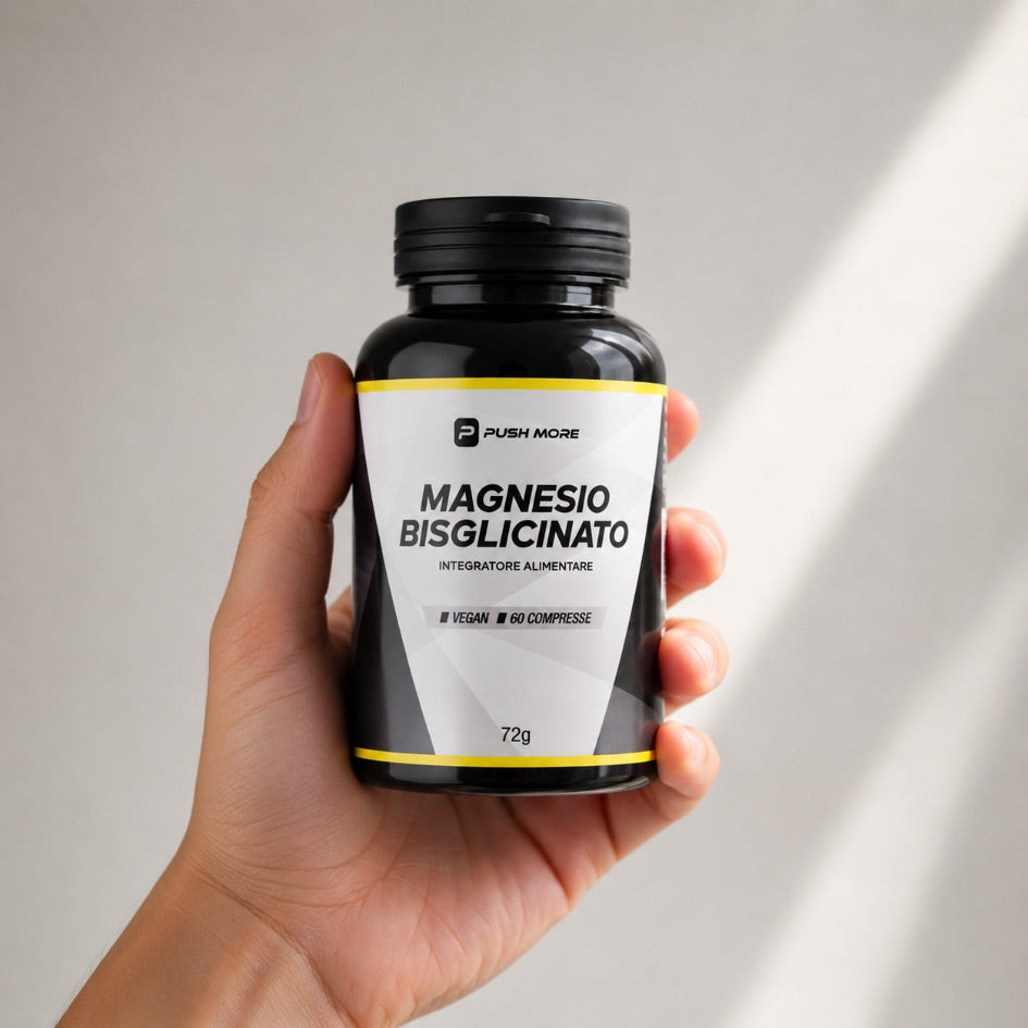 MAGNESIO BISGLICINATO - Magnesio chelato Push More
