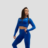 TOP AURORA BLU ROYAL - Top femminile sportivo