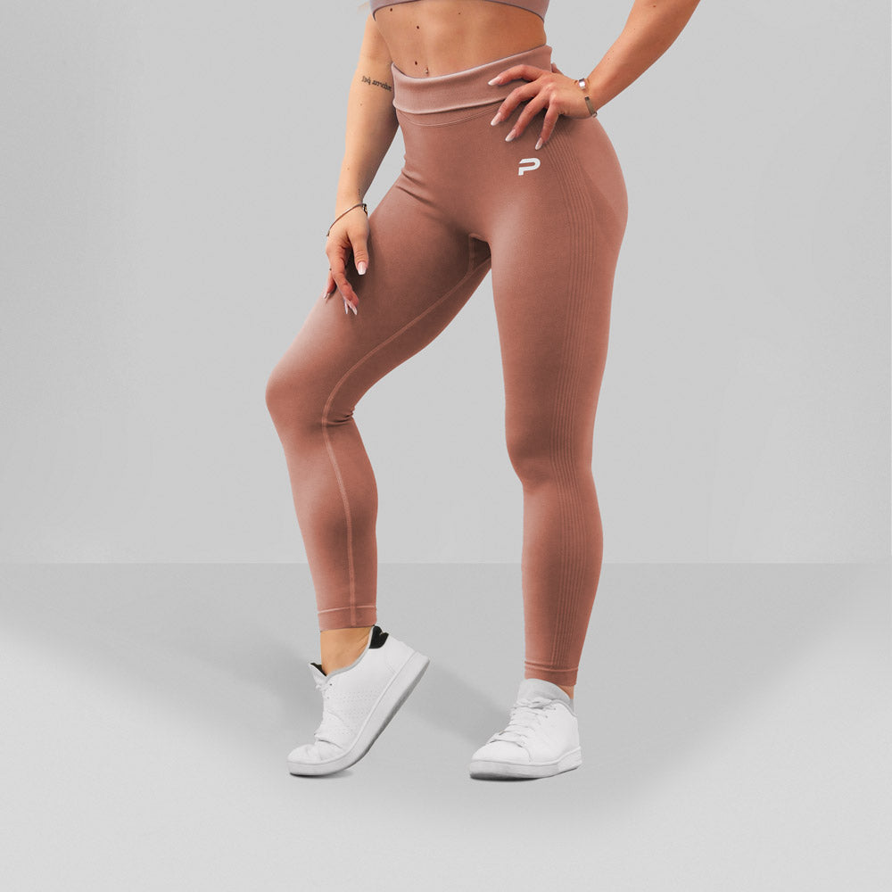 LEGGINGS AZURA ROSA DUSTY - Leggings femminili per lo sport