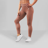 LEGGINGS AZURA ROSA DUSTY - Leggings femminili per lo sport