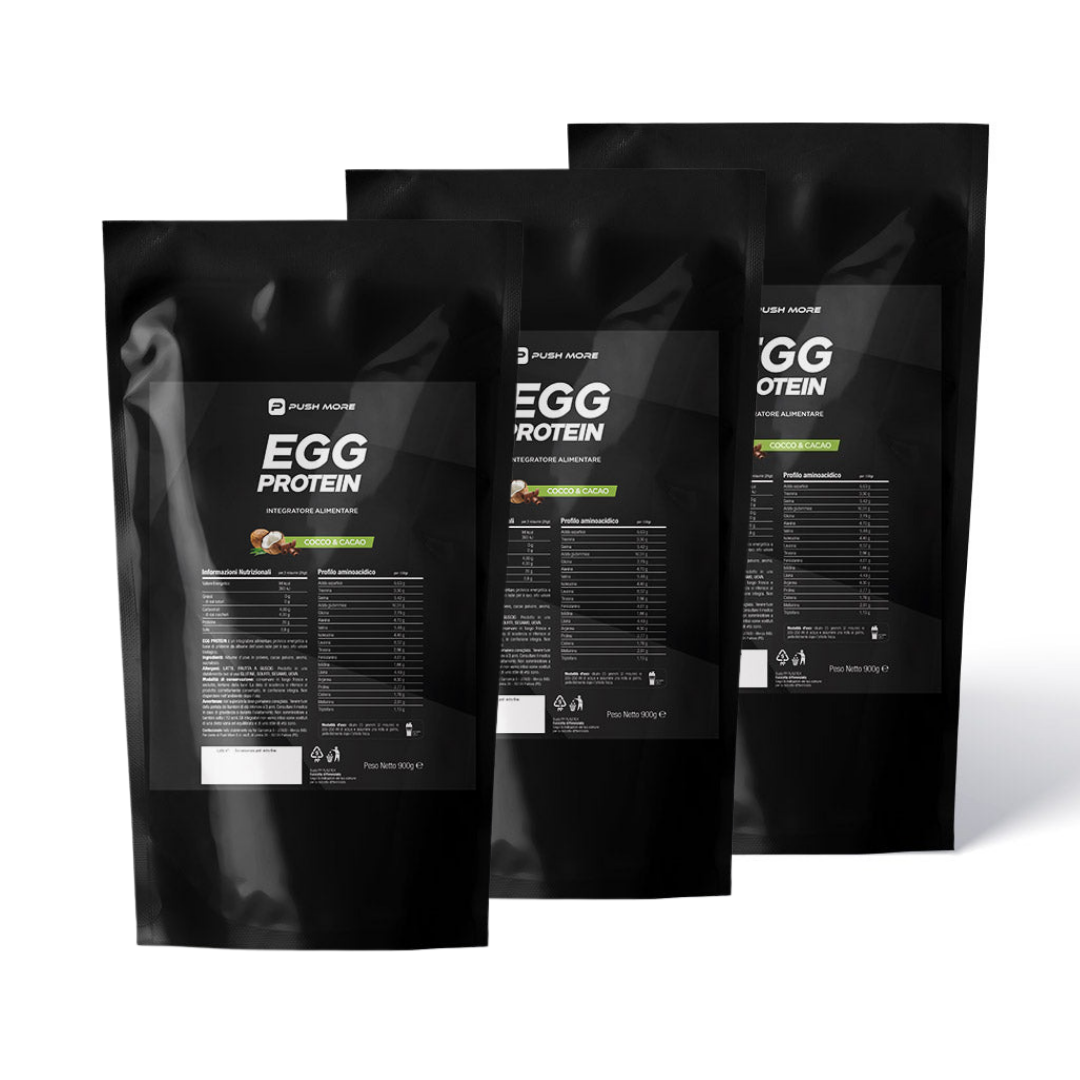 EGG PROTEIN - Proteine in polvere da albume d'uovo