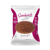 SANDWICH +PROTEIN AI SEMI INTEGRALI 50g - Sandwich proteico low carb